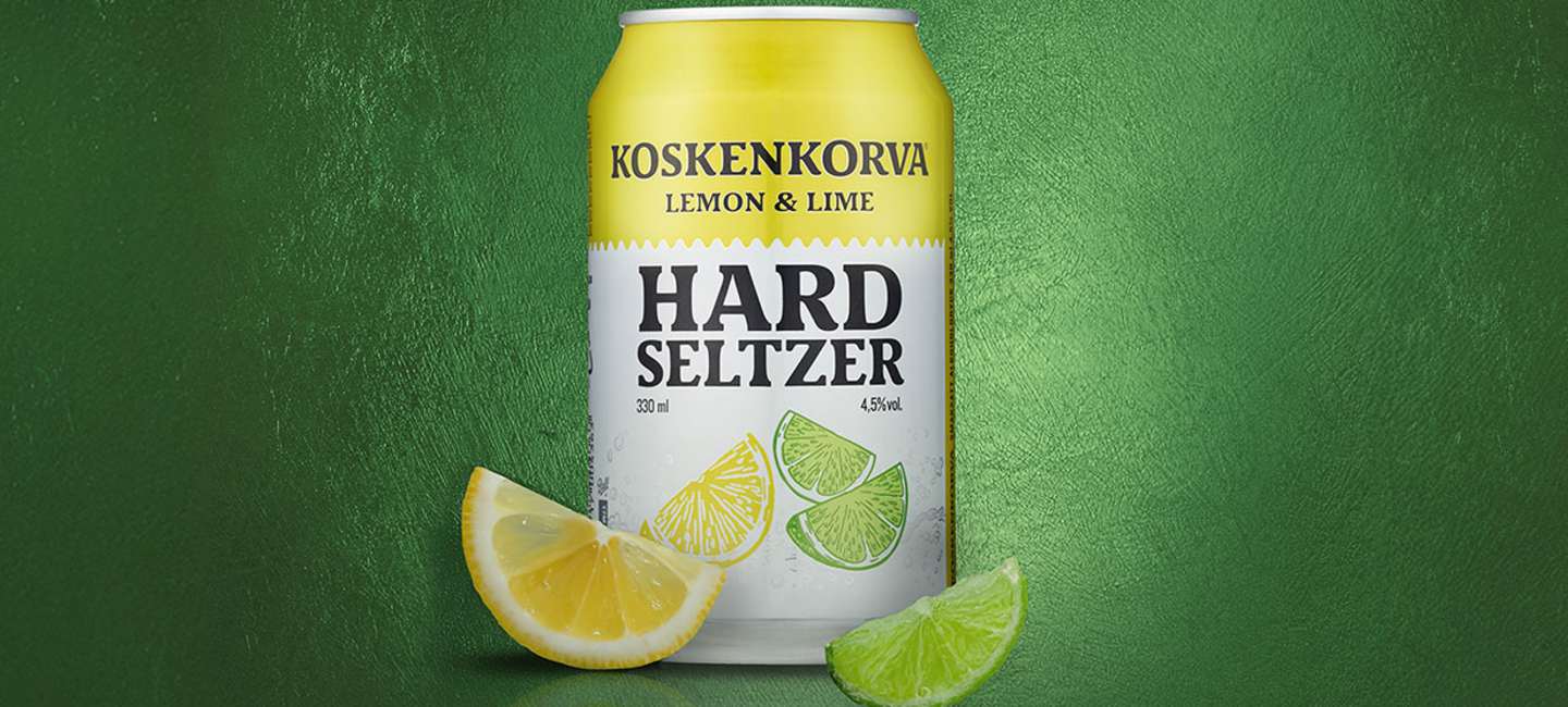 Koskenkorva Hard Seltzer Lemon Lime