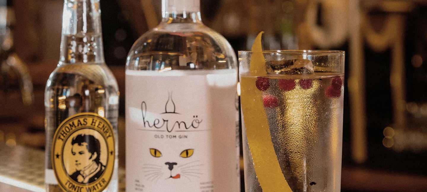 Hernö Old Tom Gin & Tonic.