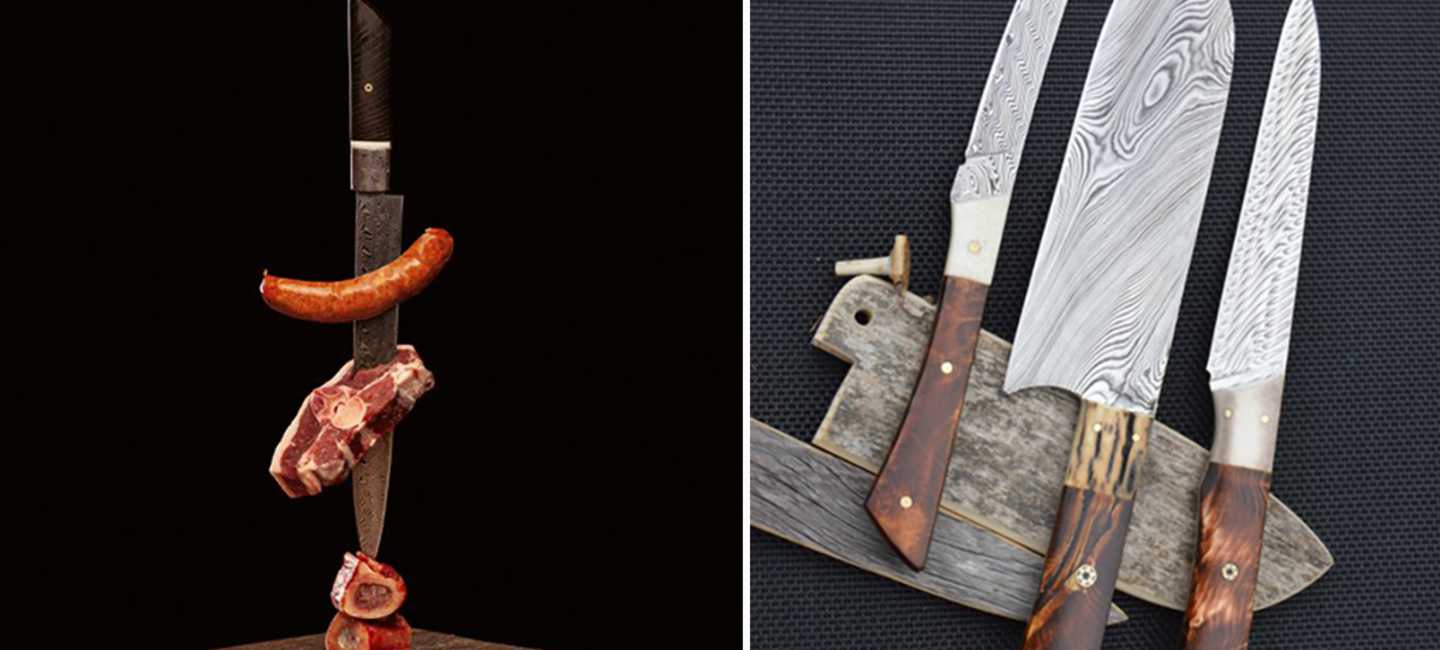 Knivar gjorda av Torbjörn Lundström