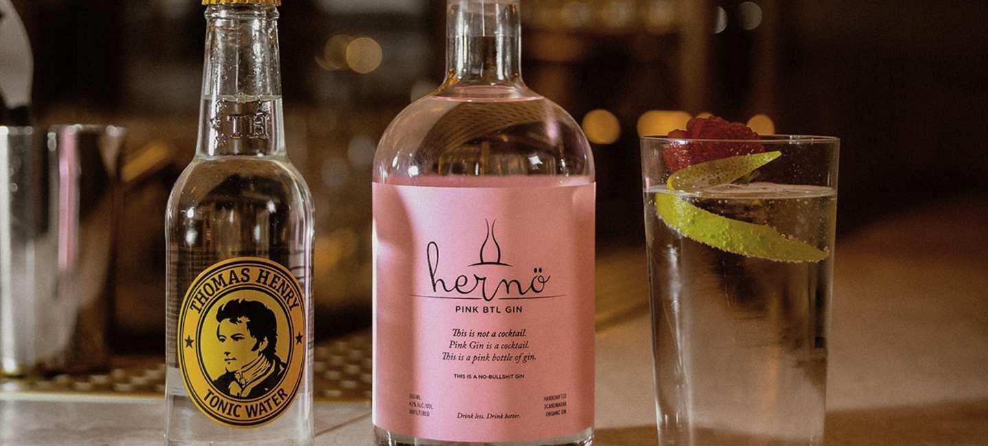 Pink BTL Gin & Tonic
