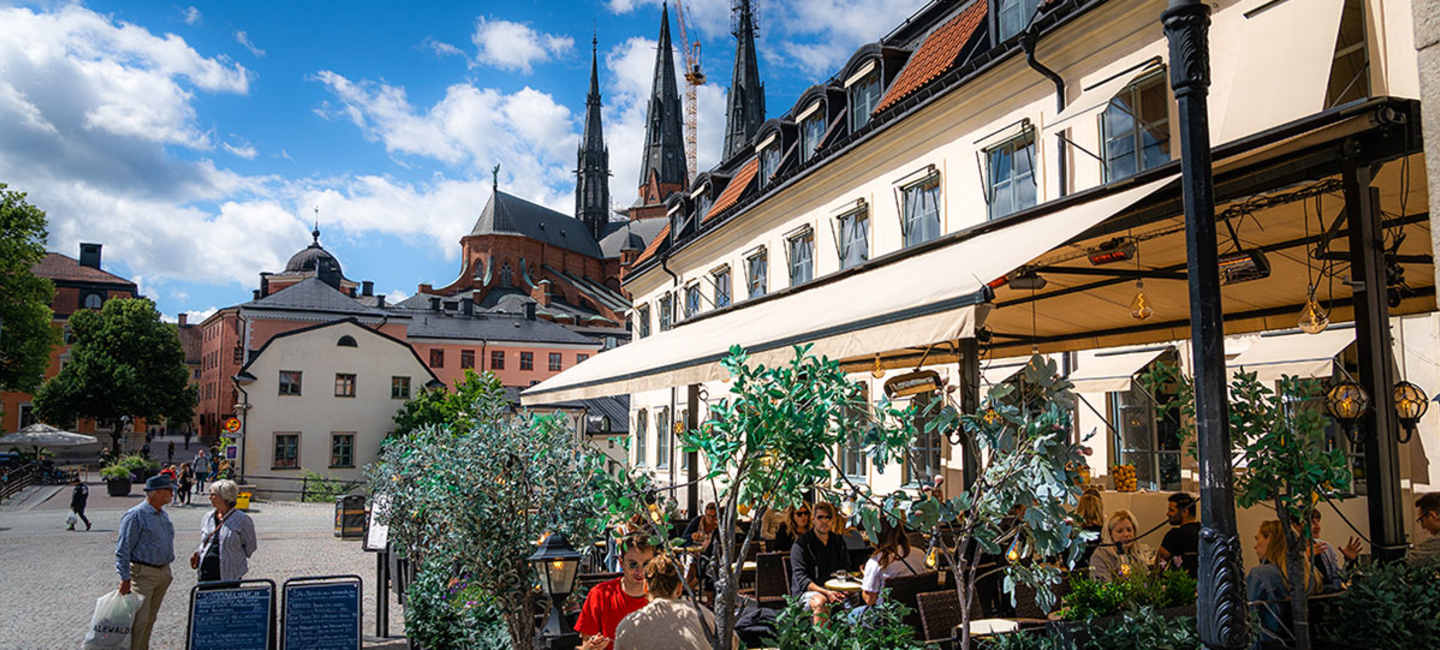 Uteserveringar i Uppsala