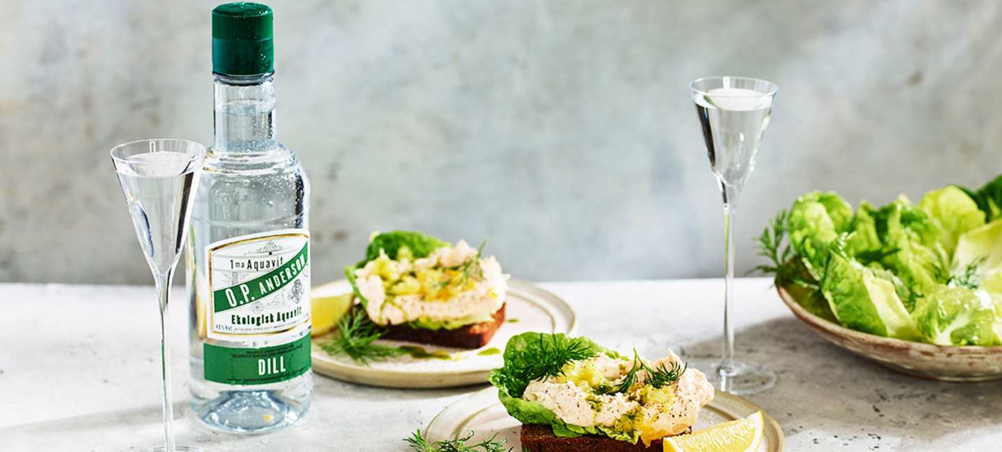 Varmrökt laxspread med gravad citron