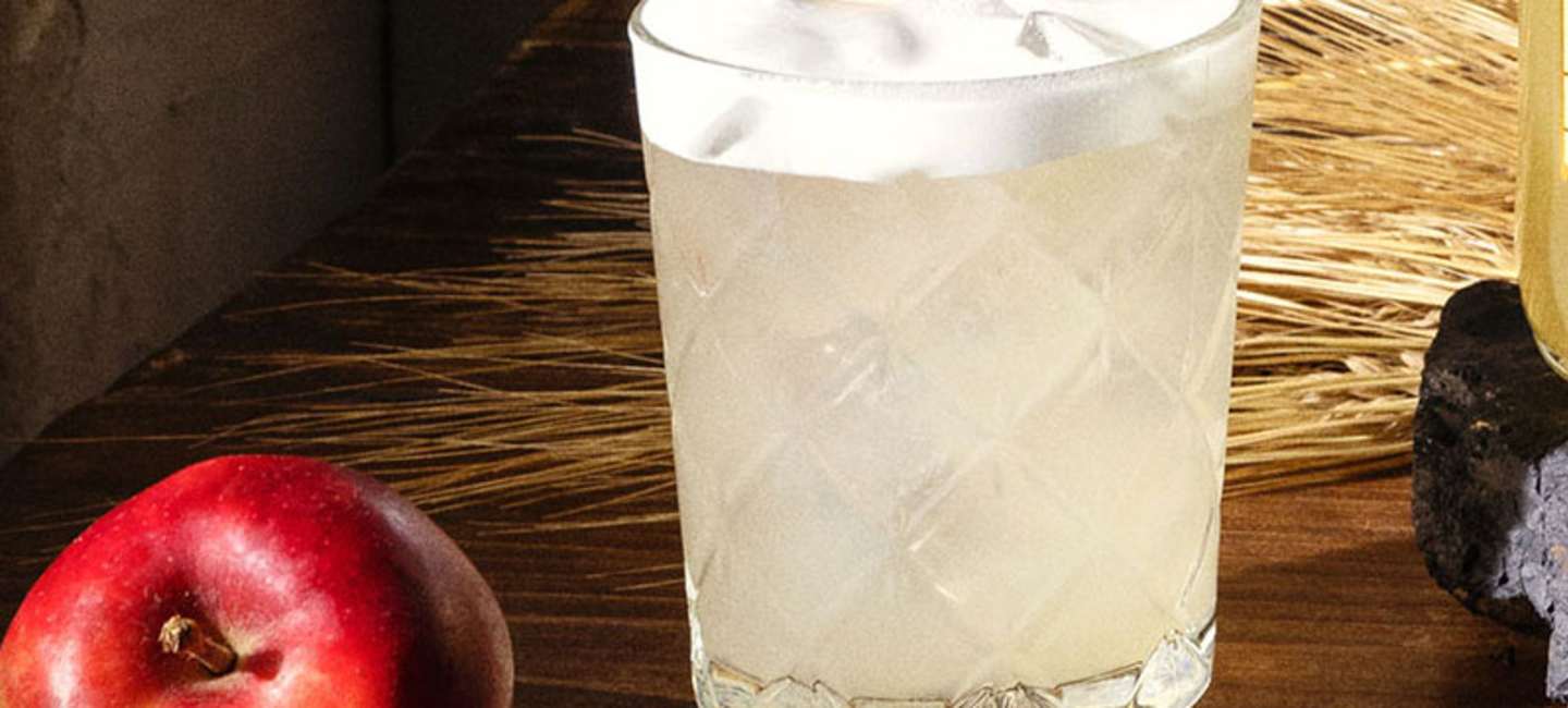 Apple sour - en drink med lägre alkoholhalt