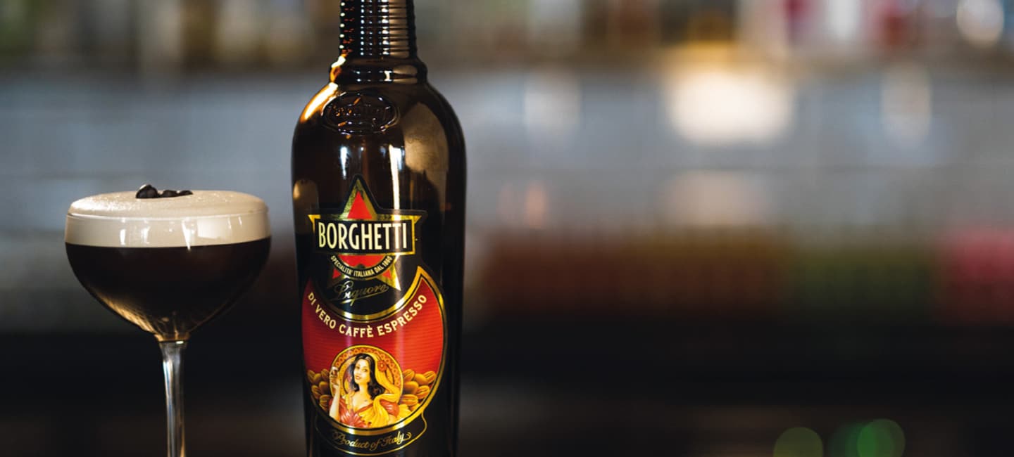 Espresso Martini med Borghetti