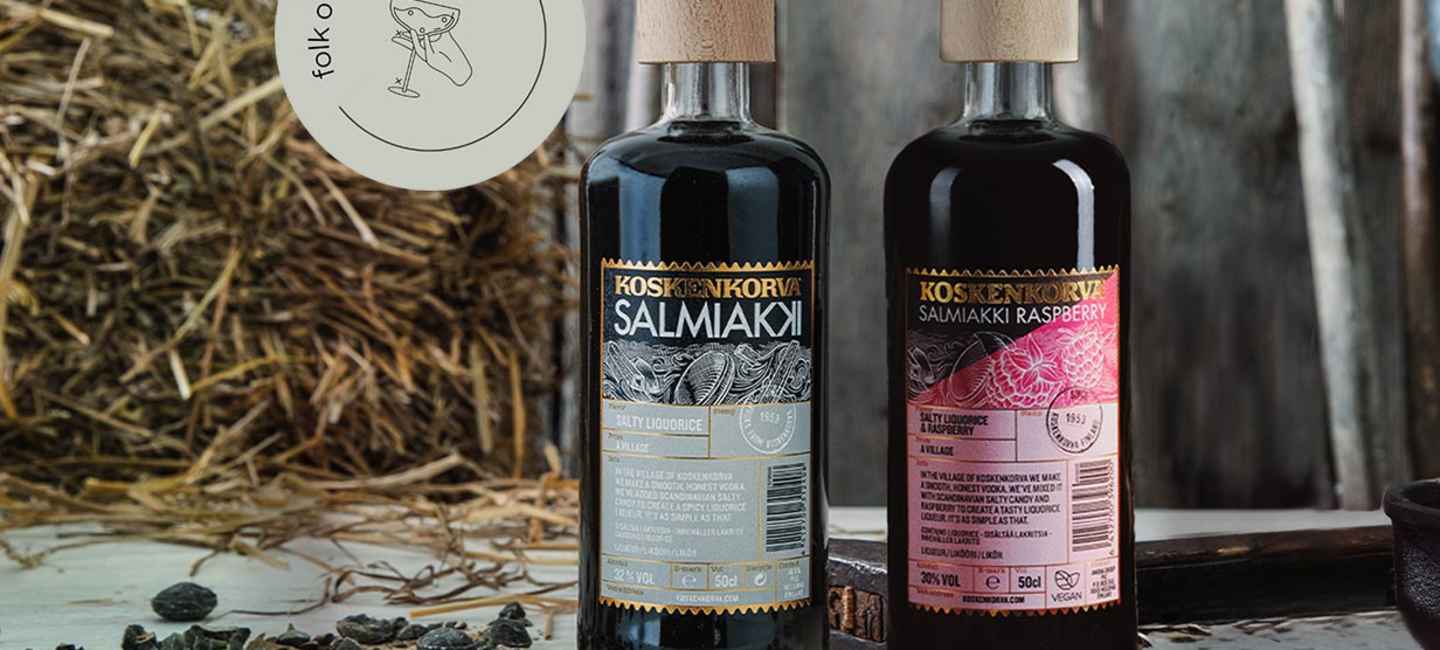 Koskenkorva Salmiakki och Koskenkorva Salmiakki Raspberry