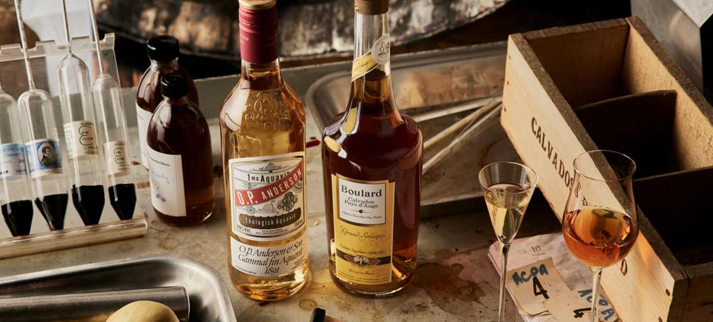 En svensk akvavit i Calvados.