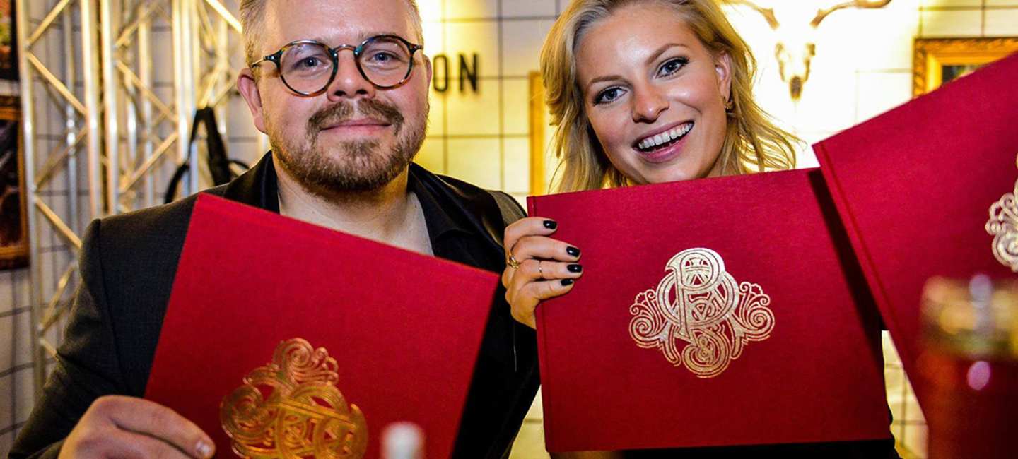 Sanna Sundin och Calle Magnusson har skrivit boken om O.P. Anderson