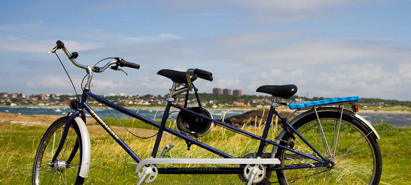 Cykelsemester på tandemcykel