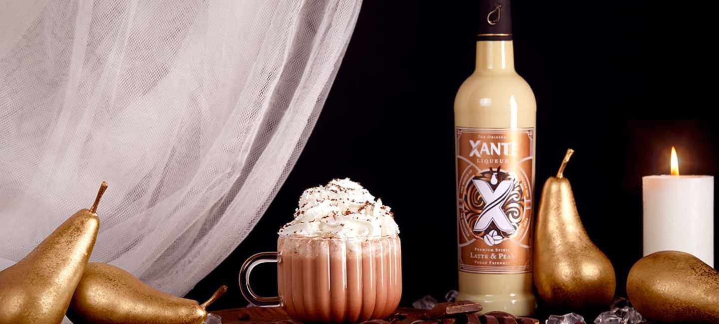 Xanté Hot Chocolate med Xanté Latte & Pear