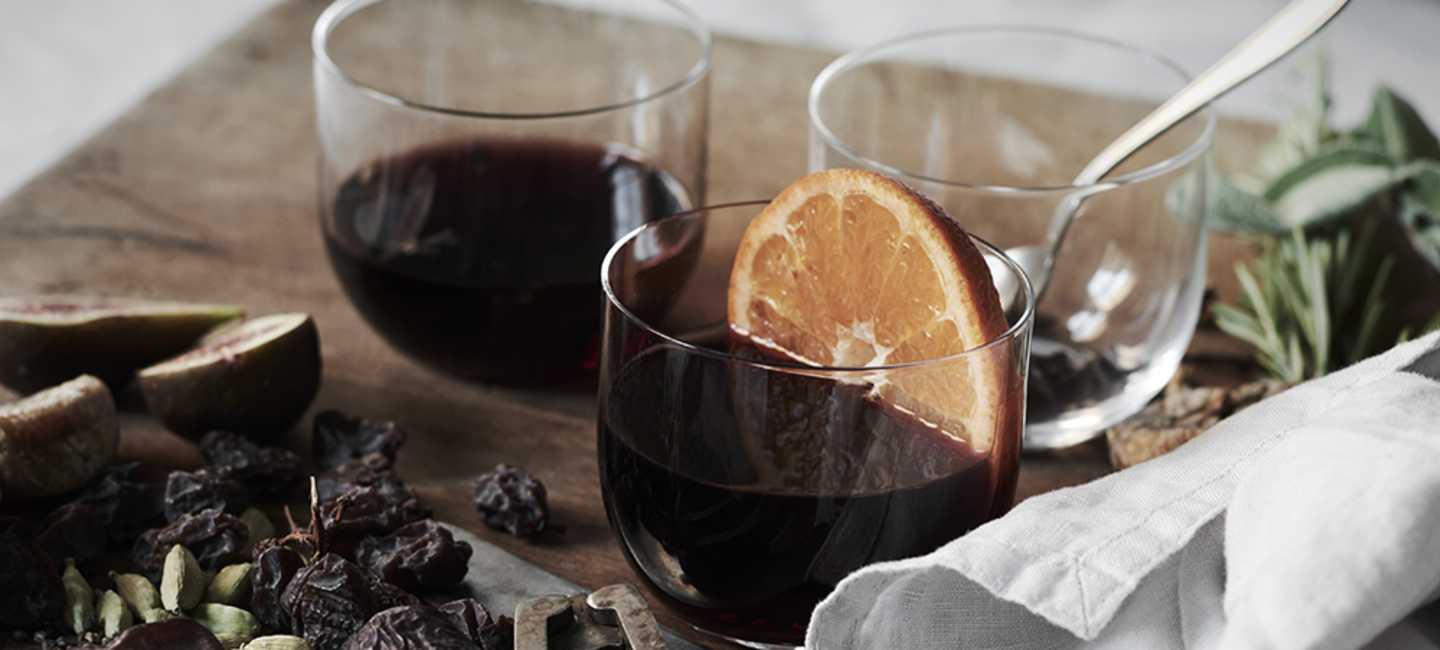 Blossa drink in a glass
