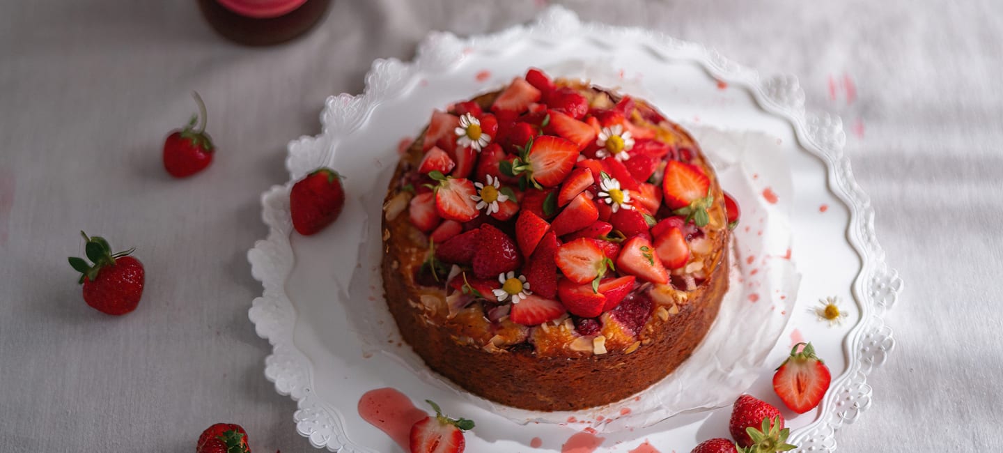 FRESITA-MANSIKKAKAKKU Annin uunissa