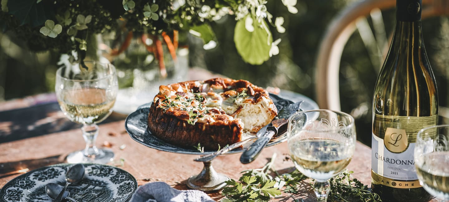 Quiche Lorraine kantarelleilla etusivu