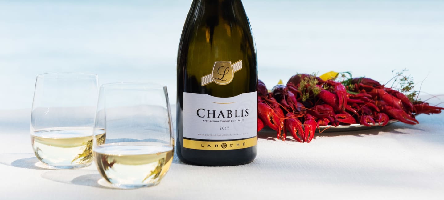 Rapujuhlat kruunaa Laroche Chablis