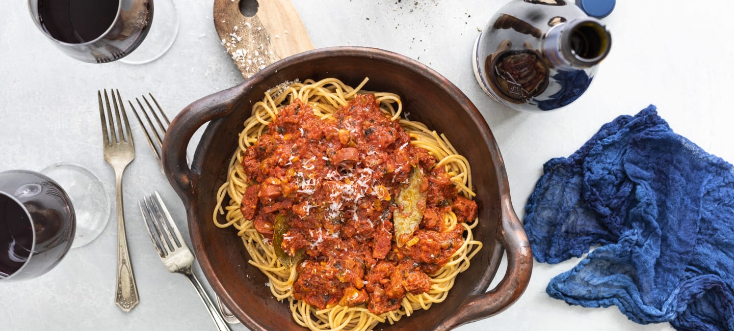 Chorizopasta & Chianti