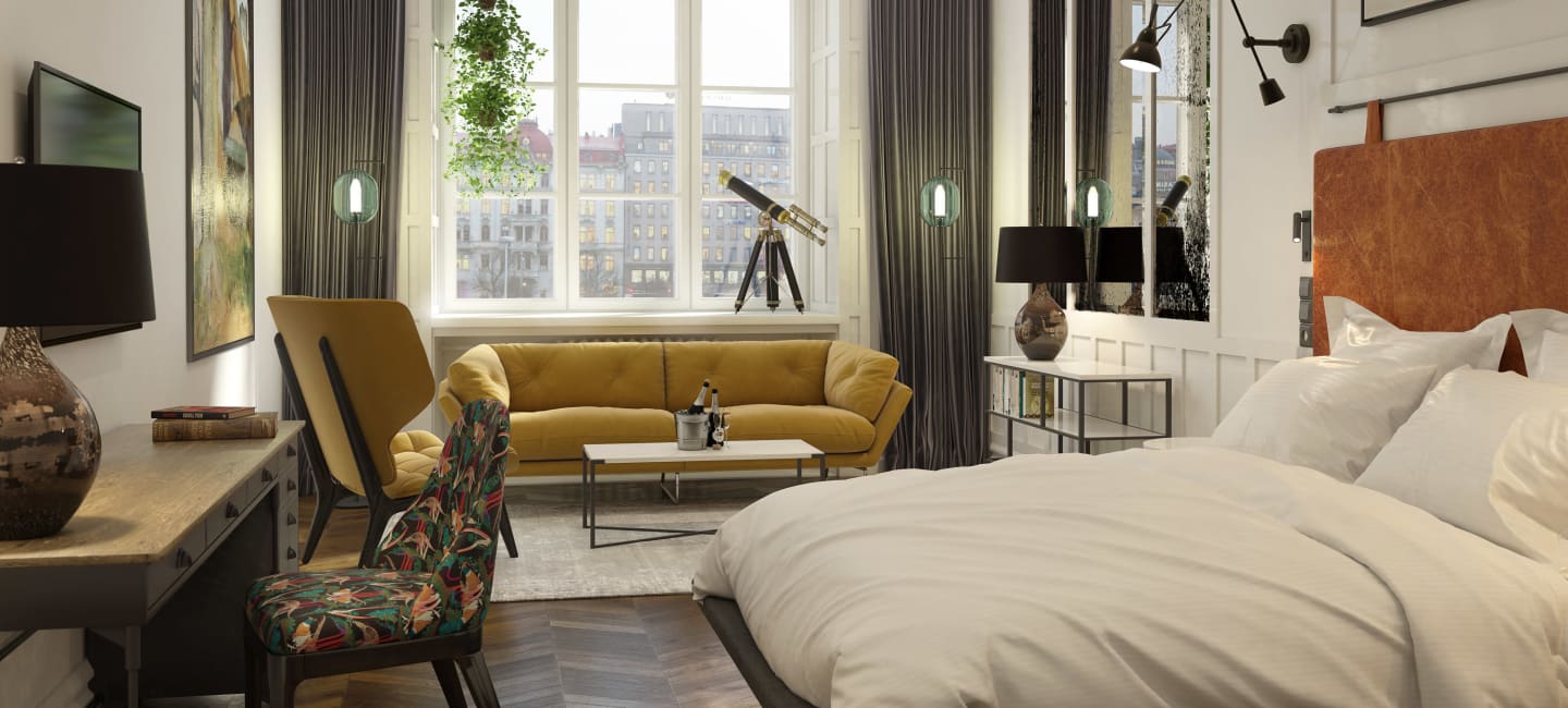 Scandic Grand Central Helsinki superior huone