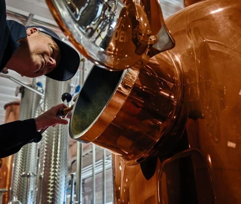 O.P.A. Distillery – Copper pans