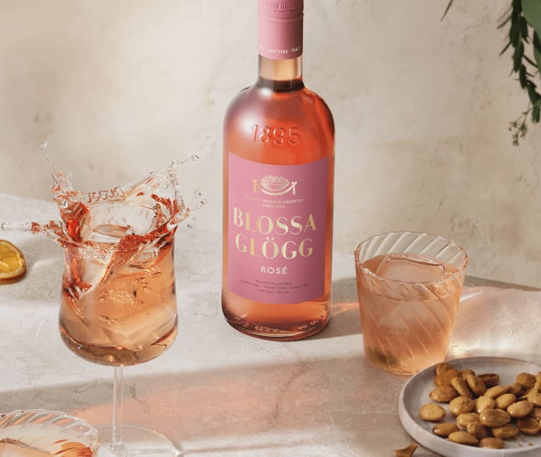 Blossa Rosé glögipullo