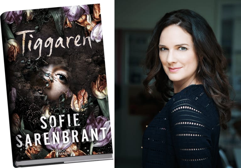 Sofie Sarenbrants med nya boken Tiggaren