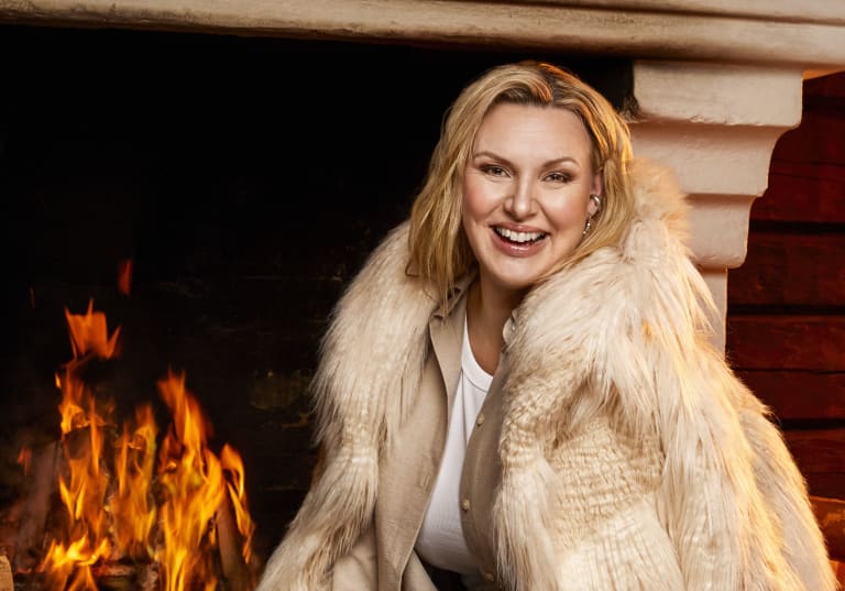 Sanna Nielsen om julshowen "Min Sanna jul" 2022 folk o folk