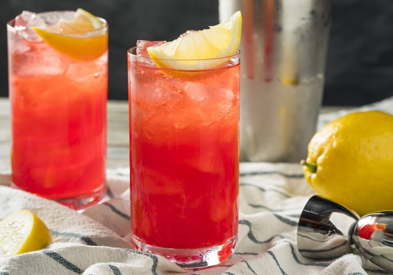 Sloe Gin Fizz Juldrink med gin Folkofolk