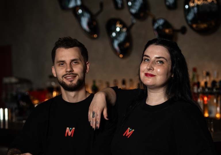 Mnemonic baari asutajad Diana ja Daniil 