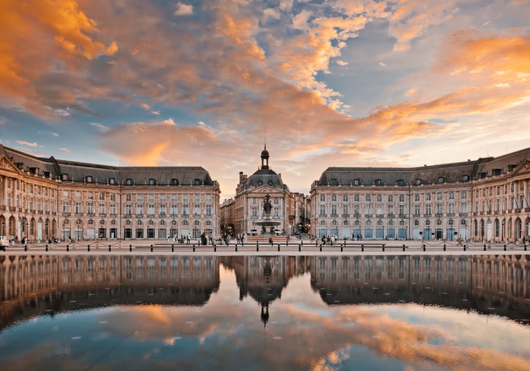 Place La Bourse i Bordeaux