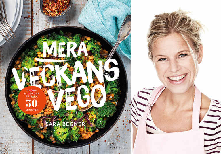 Kokboken Mera veckans vego och Sara Begner