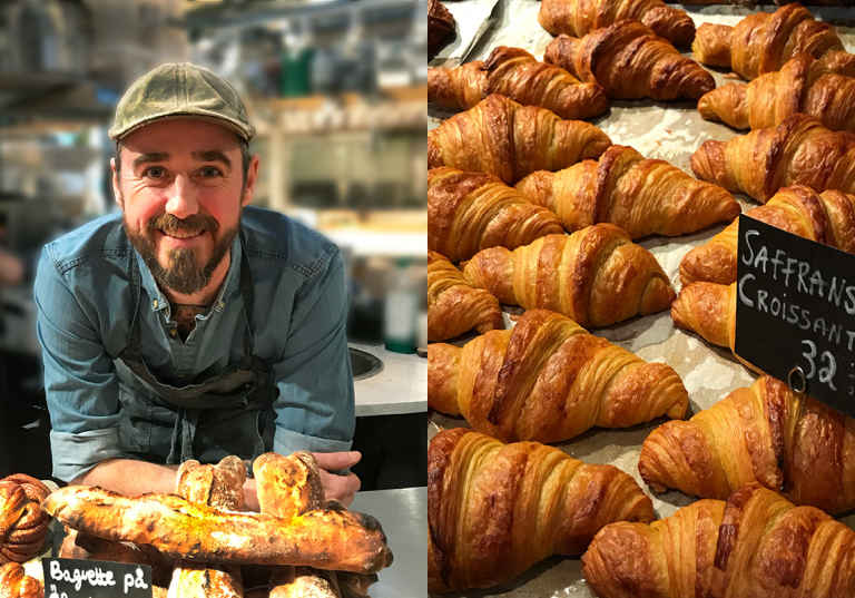 Sébastien Boudet och saffranscroissanter
