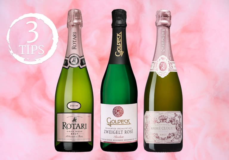 3 tips: mousserande roséviner.