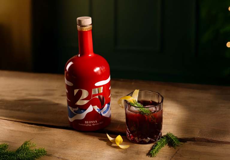 Blossa 25 Glögg Negroni.