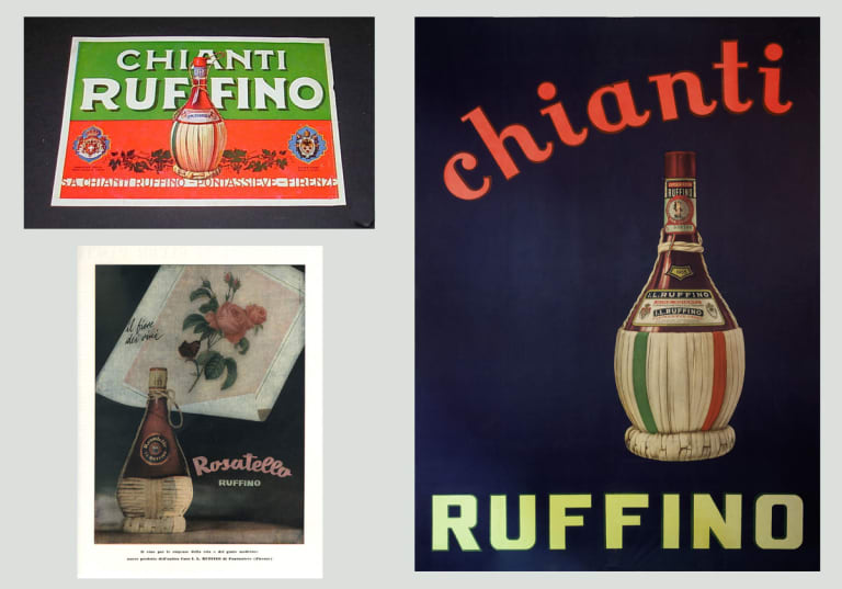 Ruffino Chianti vintageannonser