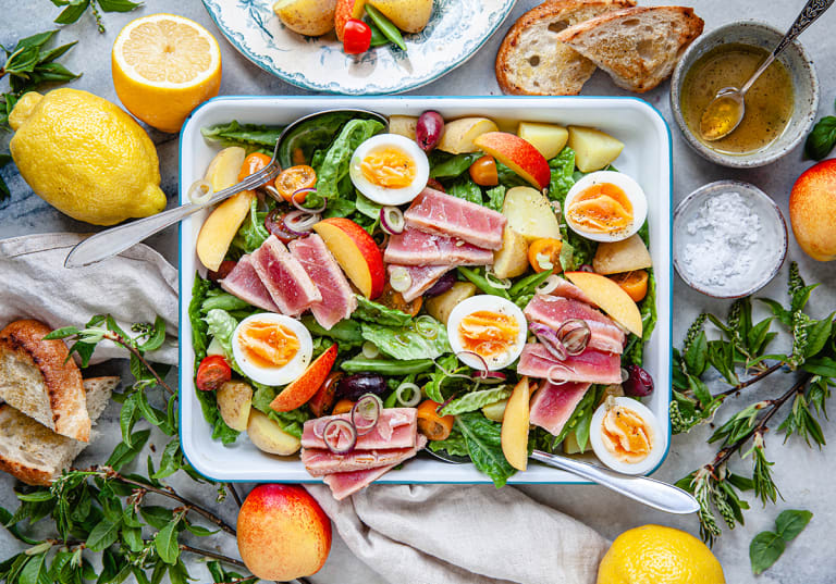 Tonfisksallad - Salade Niçoise