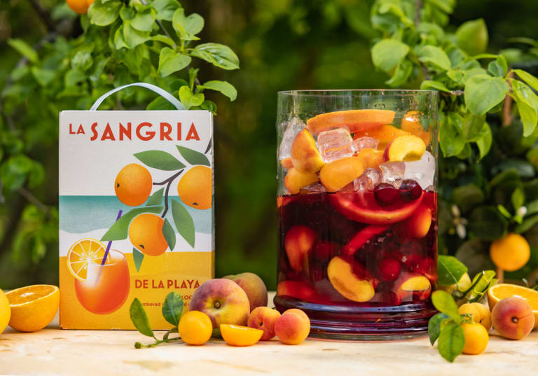 Bål med La Sangria de la Playa.