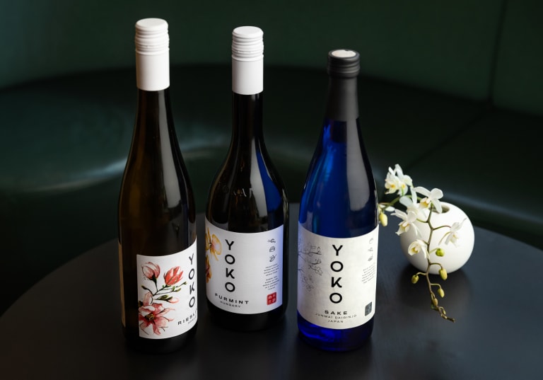 YOKO Riesling, Furmint och Sake