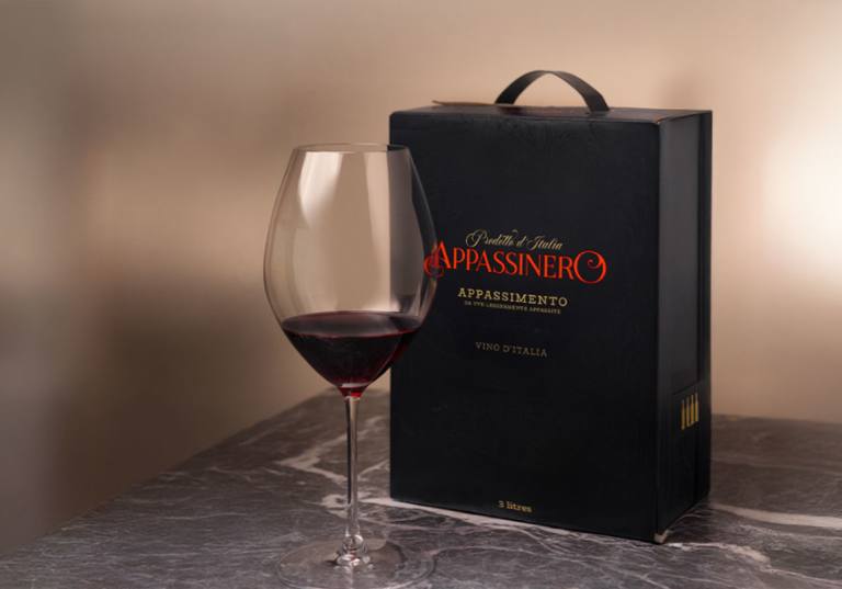 Appassinero appassimento, bag-in-box.