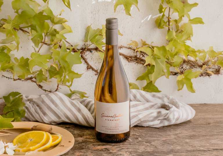 Susana Balbo Signature Barrel Fermented Torrontés i tillfälligt sortiment.