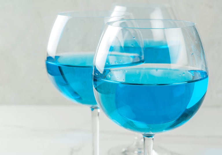 Vad är blått vin?