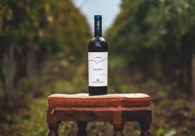 Il Seggio, vin från Bolgheri.
