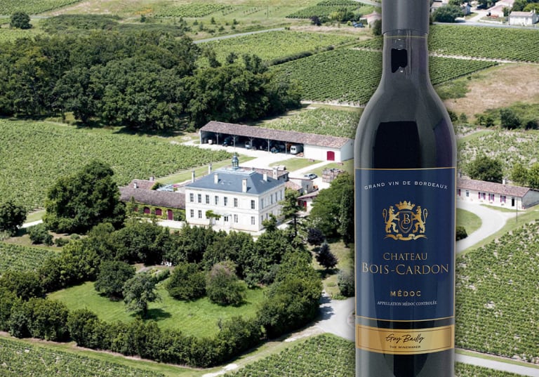 Chateau Bois Cardon Medoc på PET-flaska.