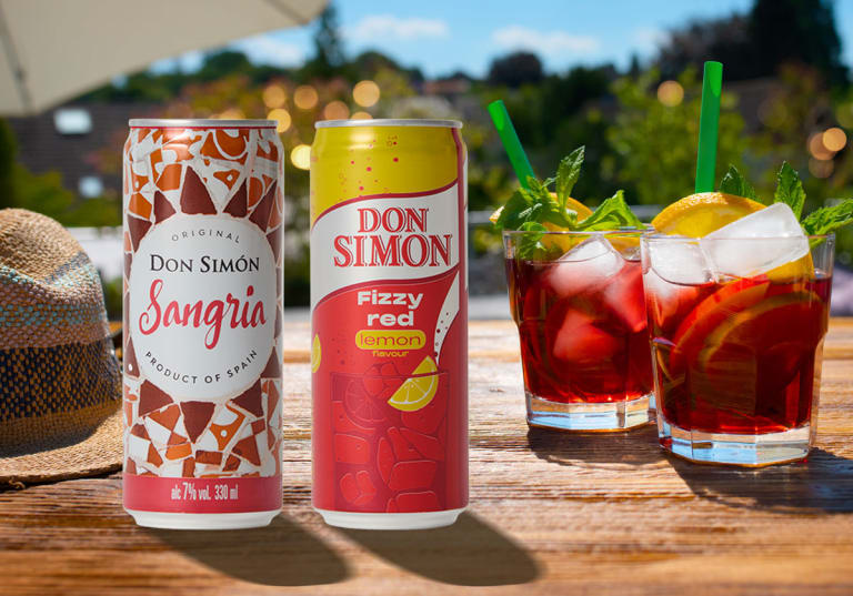 Don Simon Sangria och Tinto de Verano.