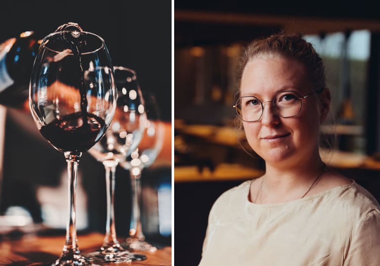 Emma Ziemann, vinnare av Sommelier-SM 3 år i rad.