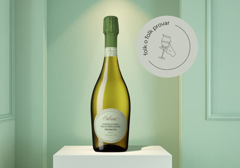 Folk o folk provar Onbrina Prosecco.