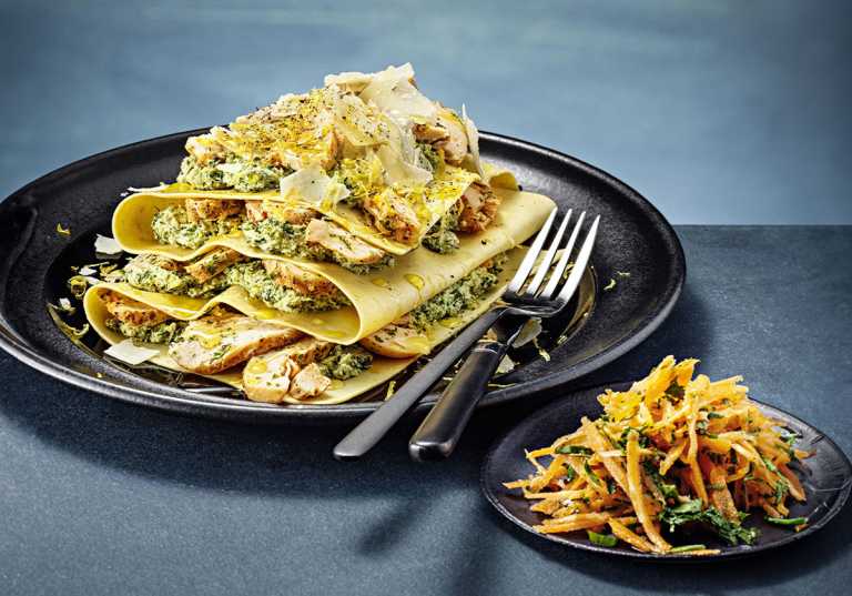 Snabb kycklinglasagne