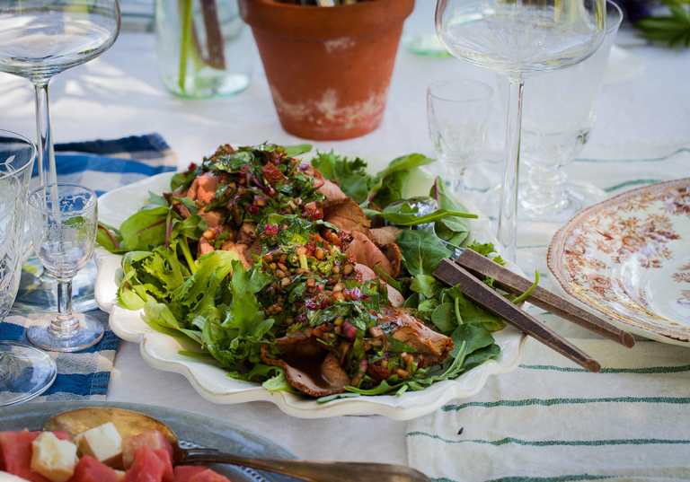 Marinerad rostbiff till midsommar