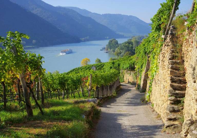 Wachau i Niederösterreich.