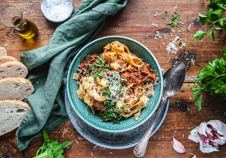 Pasta al Ragu.