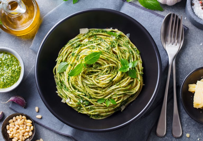 Pasta Pesto, en klassisk pastarätt