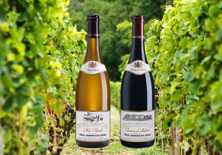 Två fina viner från Paul Jaboulet.