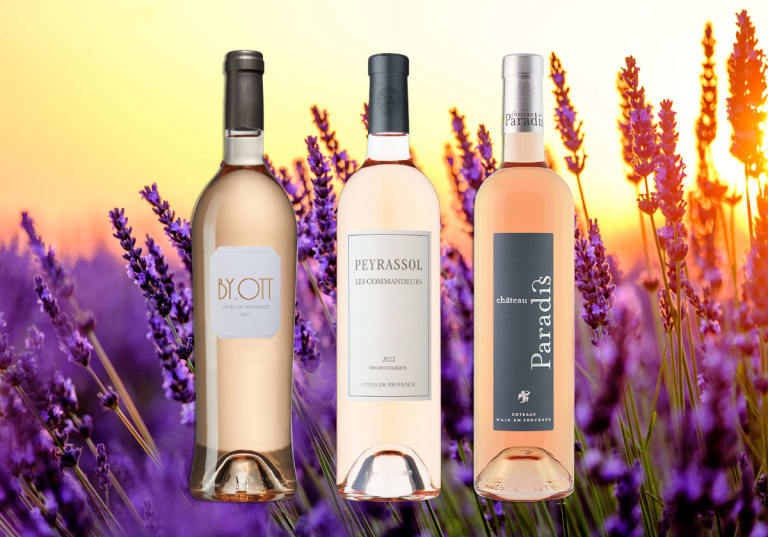 Roséviner från Provence.