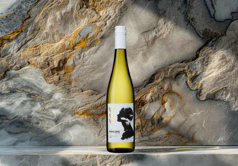 WOW riesling på stenskiva.